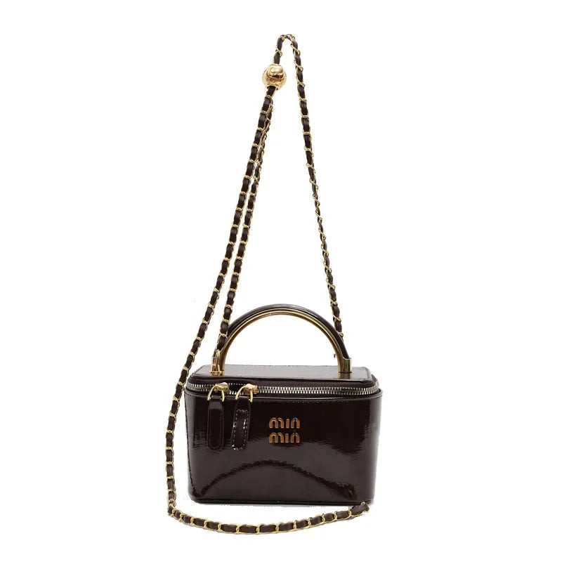 Spring Retro Chain Handle Women's Fashion Box Bag