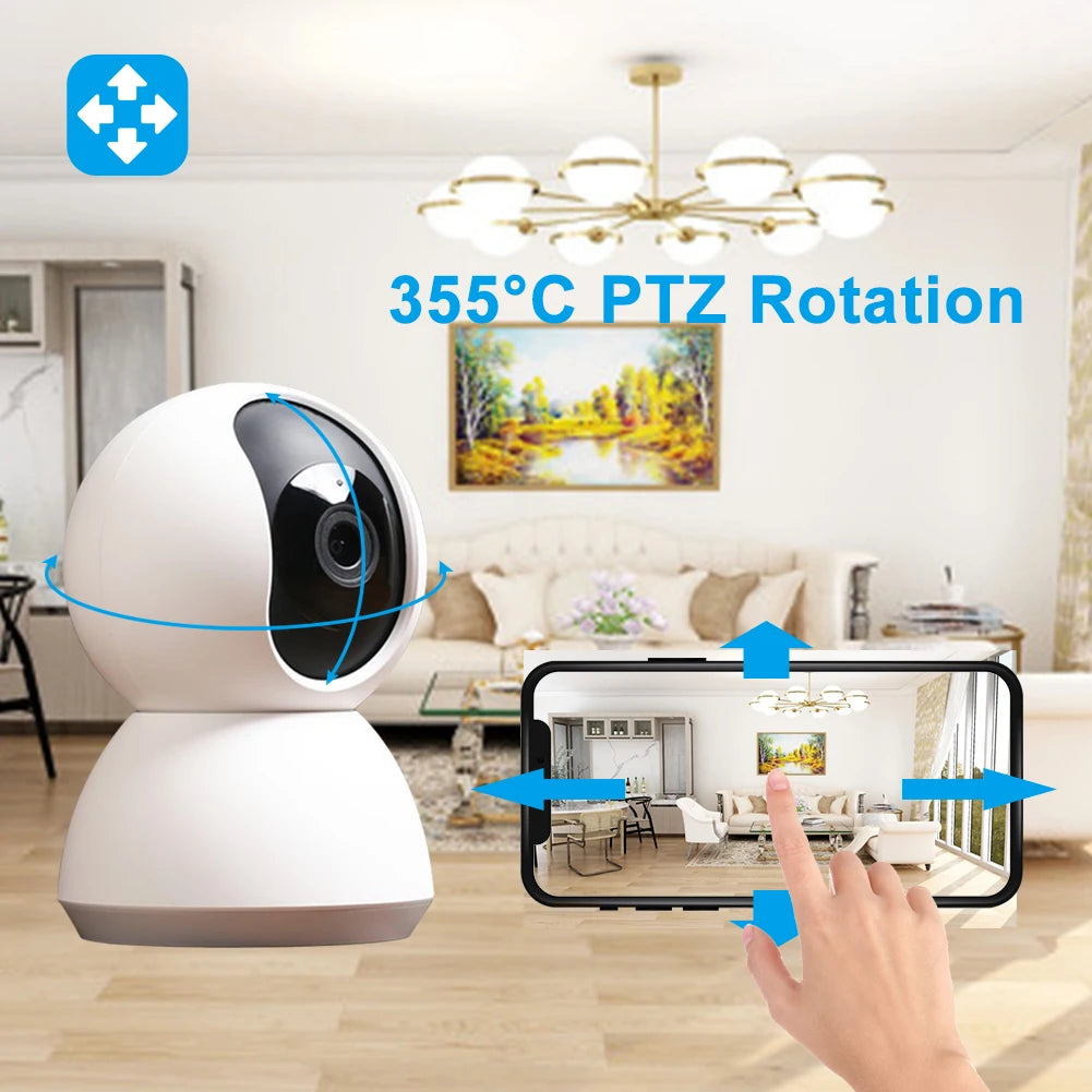 Smart Camera 1080P 360 Angle WiFi