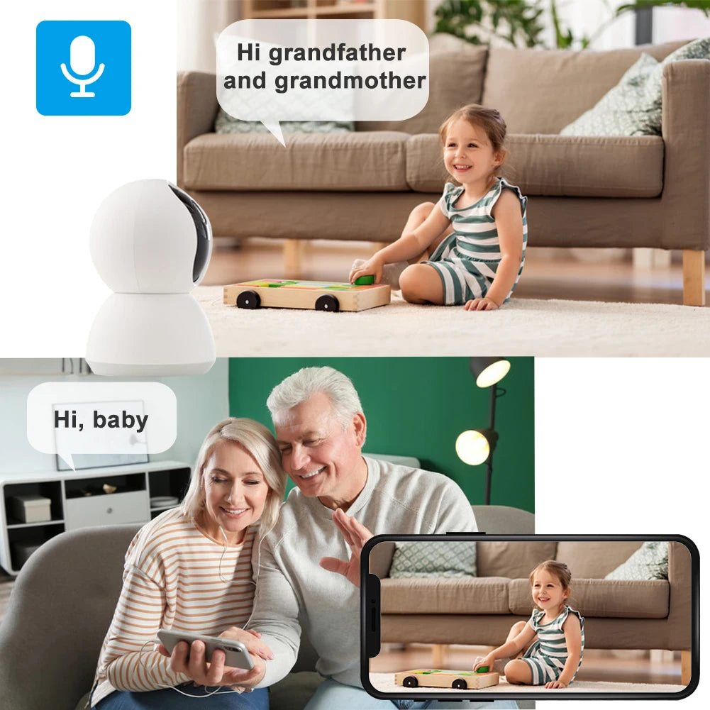 Smart Camera 1080P 360 Angle WiFi