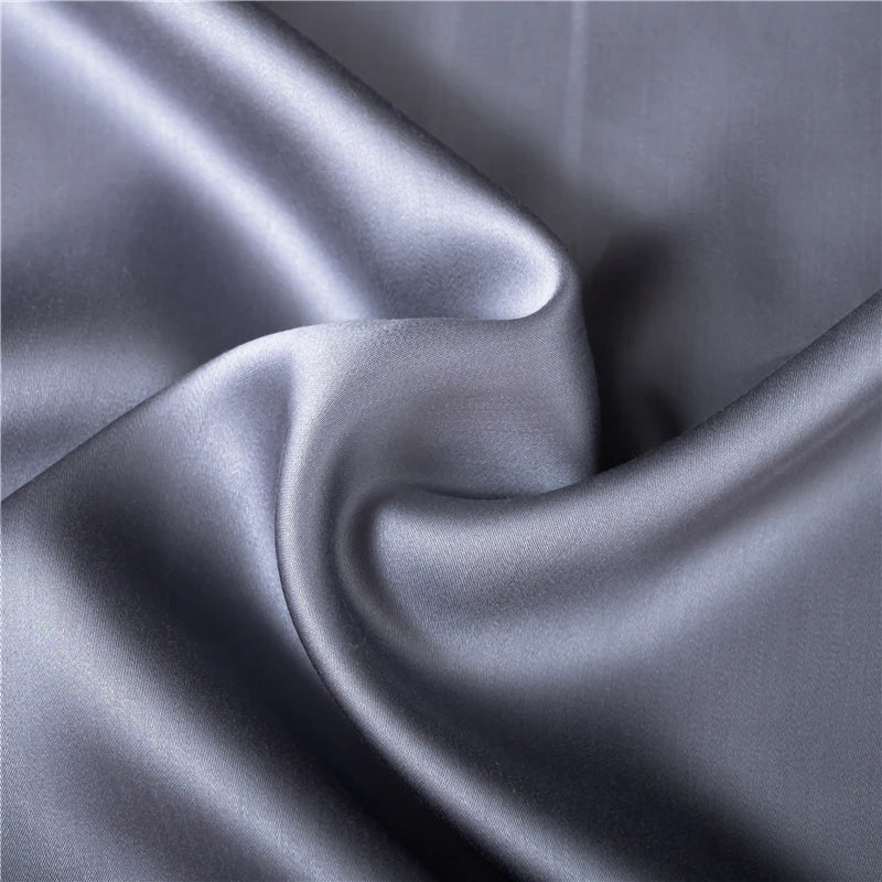 Bed Sheet Luxury Solid Color Double Queen Size Mattress Cover